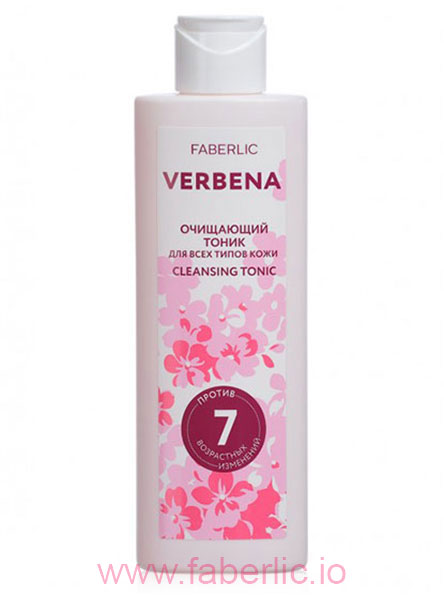 Новинка от Faberlic очищающий тоник Вербена